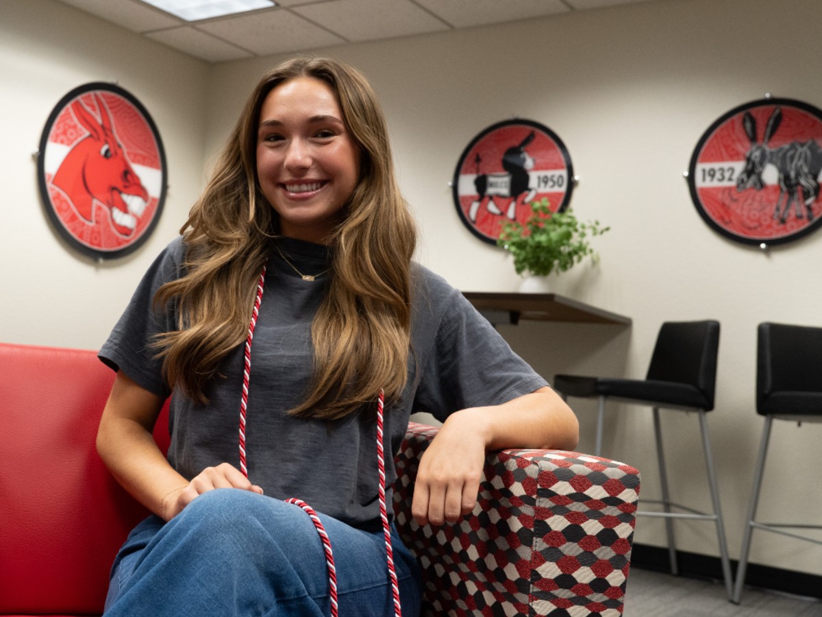 UCM Legacy Grad UCM Grad Wearing UCM Legacy Cord
